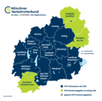 Der neue MVV-Verbundraum ab 1.1.2026 – mit dem Landkreis Mühldorf a. Inn